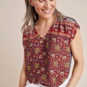 Tiny Floral Hi Low Top Medium